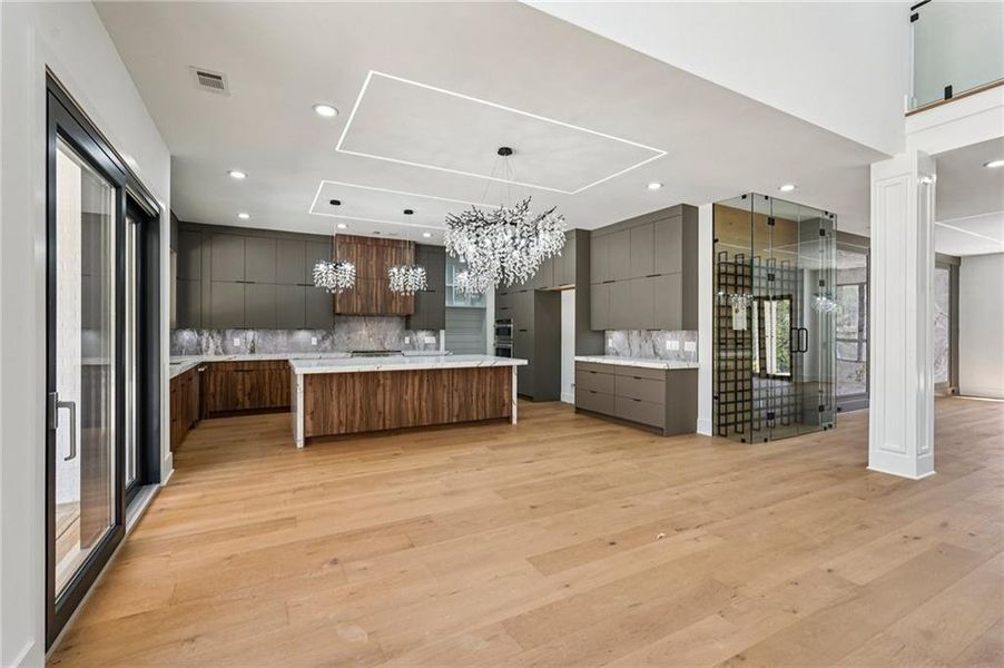 Furnished interior view inside a new home in , Sugar Hill (Image 9).