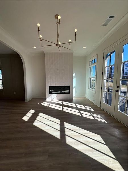 Spacious, unfurnished interior of a new home in Skyview On Broad, Sugar Hill (Image 26).