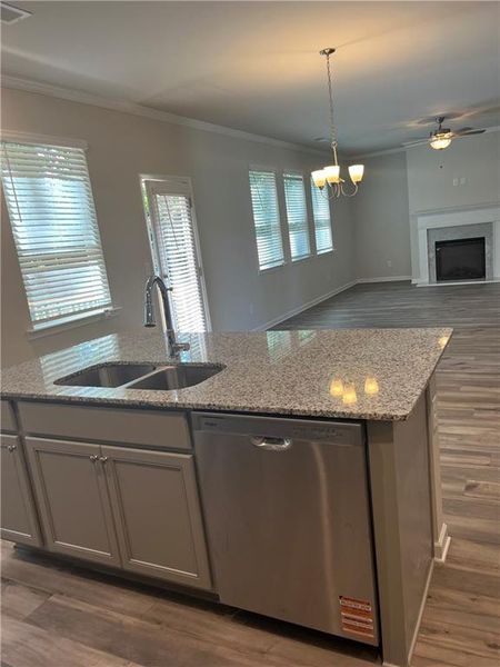 Furnished interior view inside a new home in Cascade Ridge at Niskey Lake, Atlanta (Image 14).