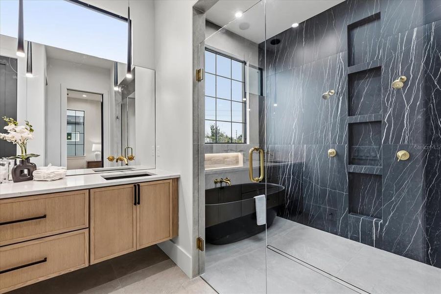 Furnished interior view inside a new home in , Winter Park (Image 32).