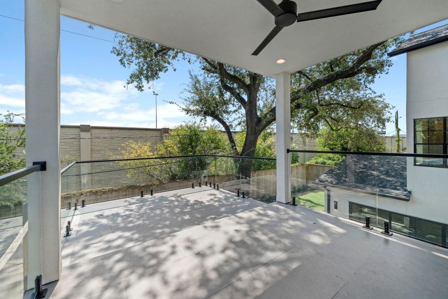 One of two balconies, perfect for entertainment. One of two balconies, perfect for entertainment.