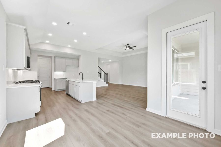 Representative furnished interior of a home built from the The Sequoia by Davidson Homes LLC in Sundance Cove, Crosby (Image 15).