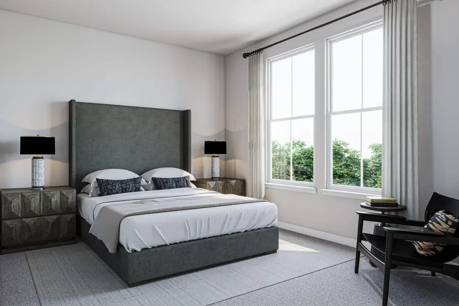Furnished interior view inside a new home in Park Central, Georgetown (Image 20).