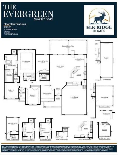 2D floor plan layout of this home in Pine Rock South, Conroe, TX (Image 2). 2D floor plan layout of this home in Pine Rock South, Conroe, TX (Image 2).