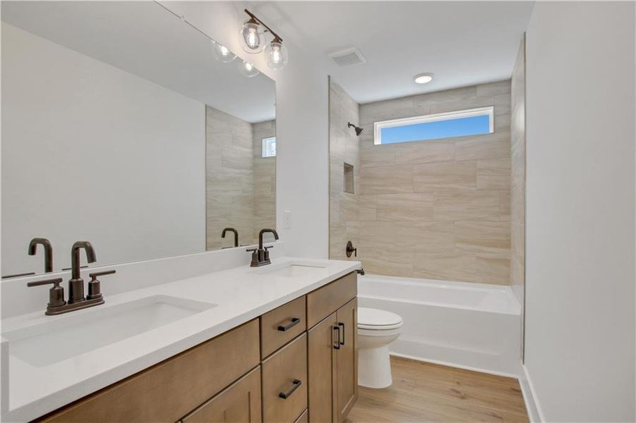 Furnished interior view inside a new home in Marble Tree, Ball Ground (Image 15).