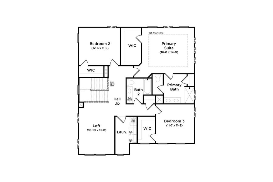2D floor plan layout of this home in McClure Farms, Columbia, TN (Image 24). 2D floor plan layout of this home in McClure Farms, Columbia, TN (Image 24).