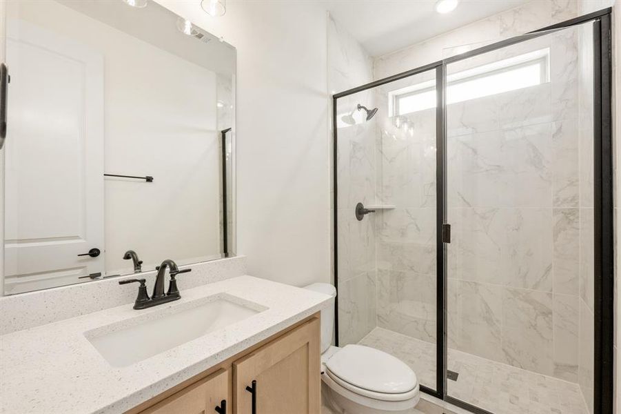 Furnished interior view inside a new home in Willow Wood, McKinney (Image 17).
