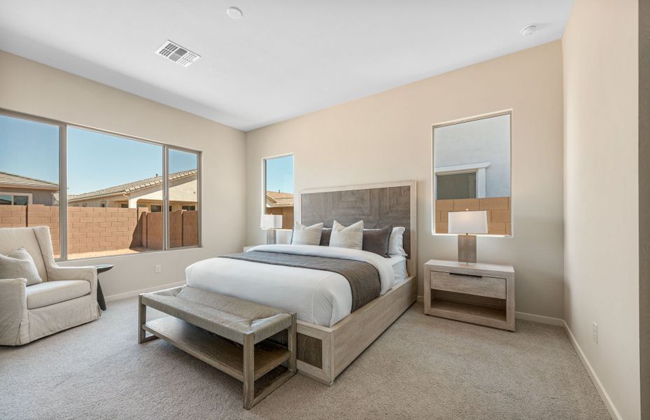 Representative furnished interior of a home built from the Livorno by Pulte Homes in Blossom Rock, Apache Junction (Image 12).
