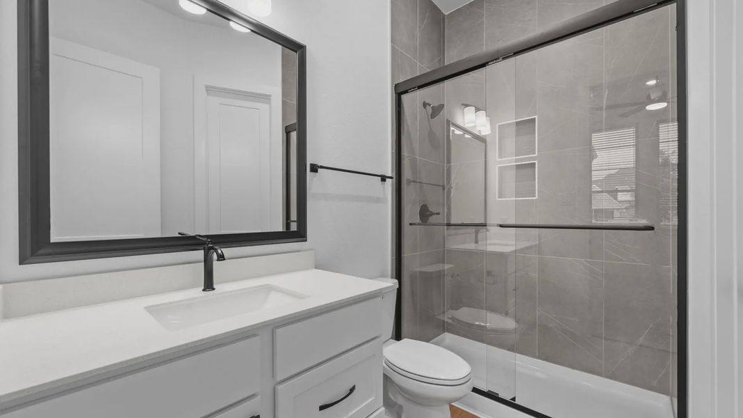 Furnished interior view inside a new home in Briarley, Montgomery (Image 10). Furnished interior view inside a new home in Briarley, Montgomery (Image 10).