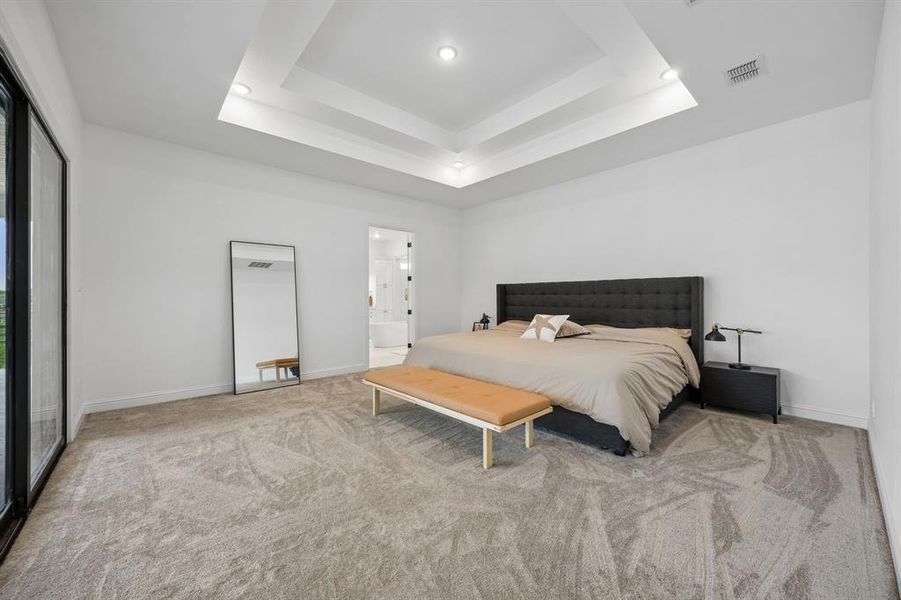 Furnished interior view inside a new home in , Northlake (Image 12).