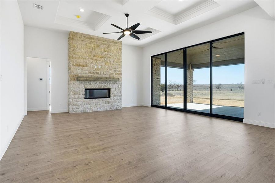 Spacious, unfurnished interior of a new home in , Godley (Image 23).