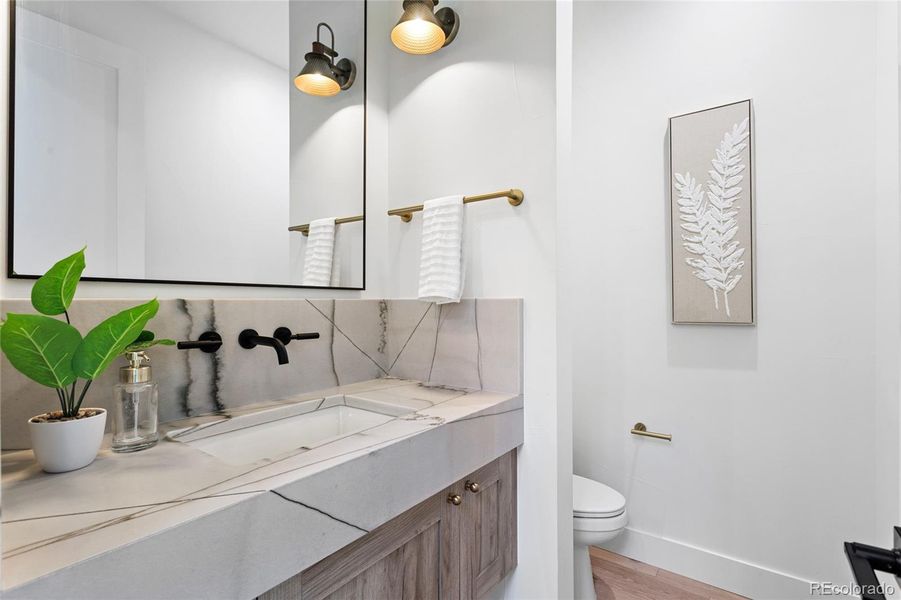 Furnished interior view inside a new home in , Denver (Image 3).