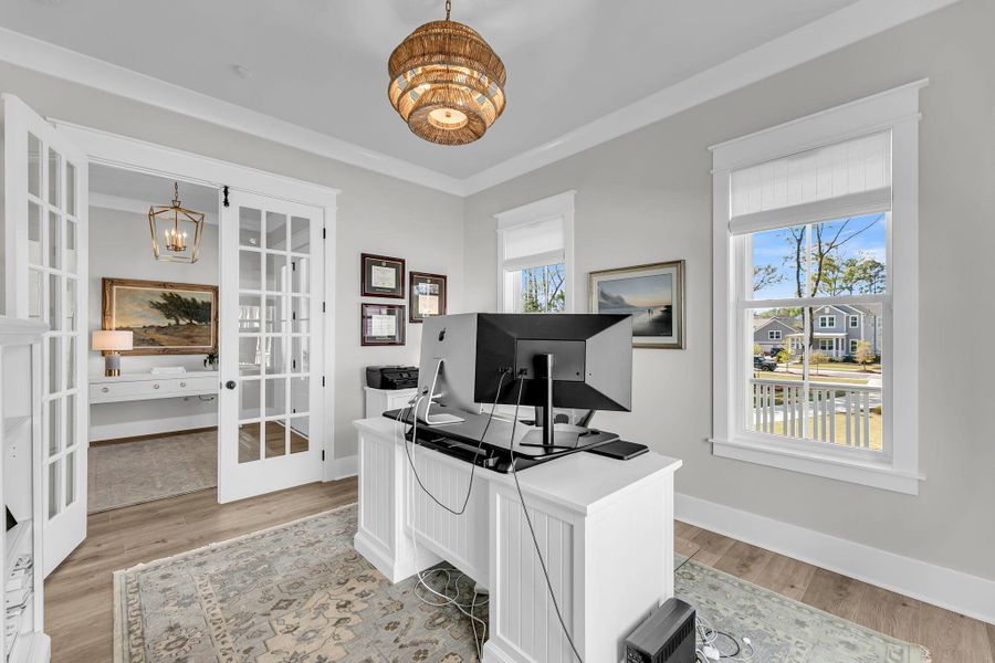 Furnished interior view inside a new home in Carolina Park: Riverside, Mount Pleasant (Image 49).