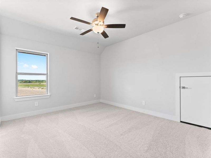 Bedroom 2 with Walk-in Closet and Hollywood Bath