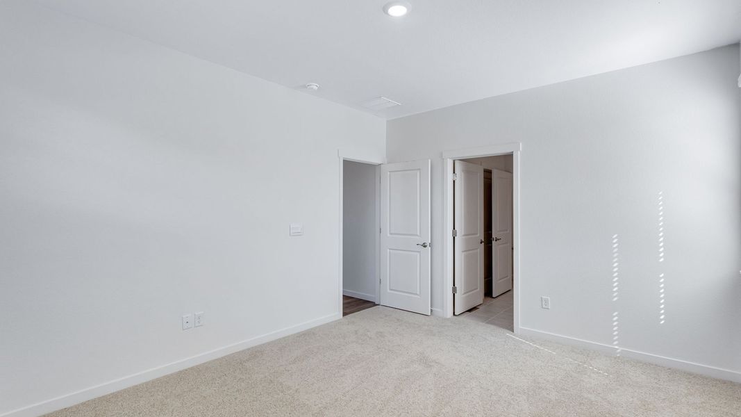Spacious, unfurnished interior of a new home in Trails at Crowfoot, Parker (Image 17). Spacious, unfurnished interior of a new home in Trails at Crowfoot, Parker (Image 17).