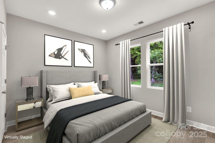 Furnished interior view inside a new home in , Statesville (Image 4).