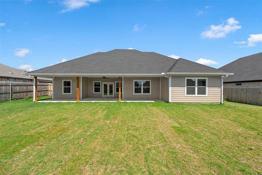 Exterior details and patio area of a home in , Hewitt (Image 26). Exterior details and patio area of a home in , Hewitt (Image 26).