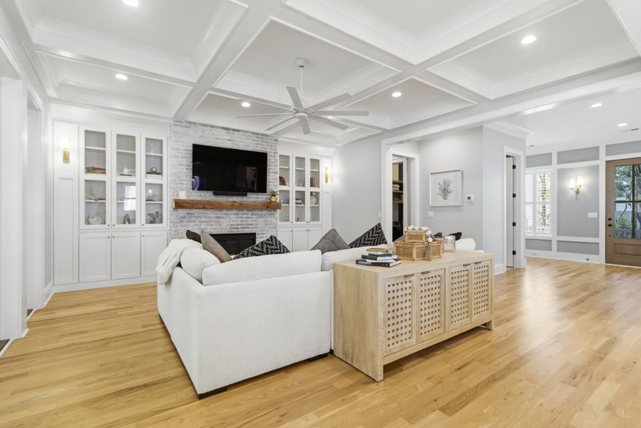 Furnished interior view inside a new home in , Mount Pleasant (Image 39).