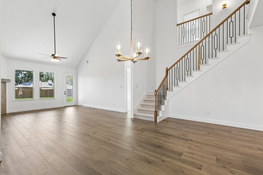 Spacious, unfurnished interior of a new home in Cambridge Manor, North Richland Hills (Image 16). Spacious, unfurnished interior of a new home in Cambridge Manor, North Richland Hills (Image 16).