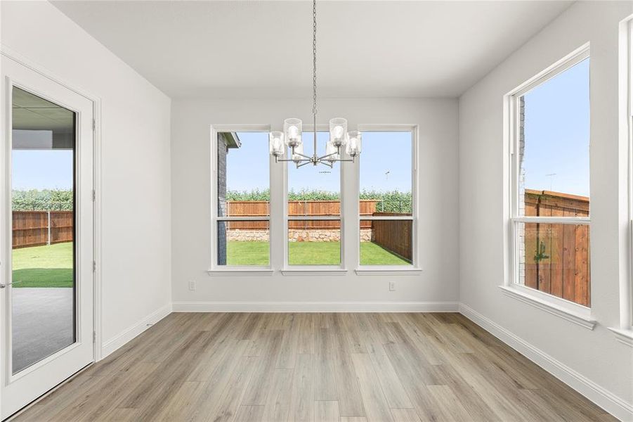 Spacious, unfurnished interior of a new home in Milrany Ranch, Melissa (Image 37). Spacious, unfurnished interior of a new home in Milrany Ranch, Melissa (Image 37).