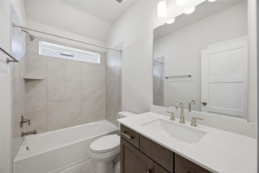 Furnished interior view inside a new home in , Richmond (Image 12).