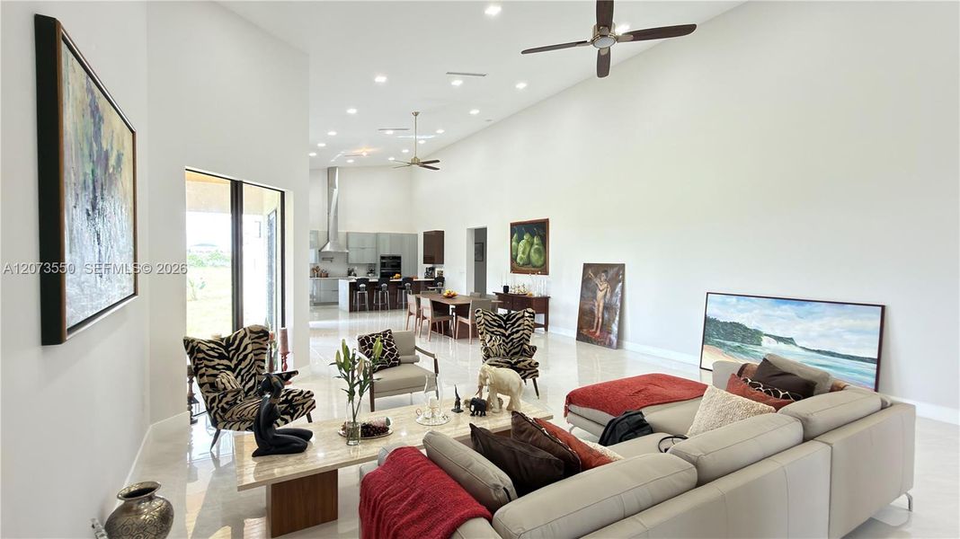 Furnished interior view inside a new home in , Loxahatchee (Image 83).