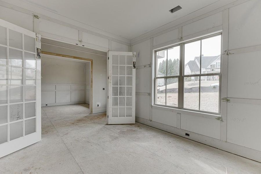 In-progress construction of a new home in , Jefferson, GA (Image 8).