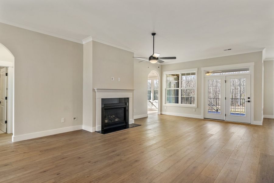 Spacious, unfurnished interior of a new home in Walnut Grove, Easley (Image 21).