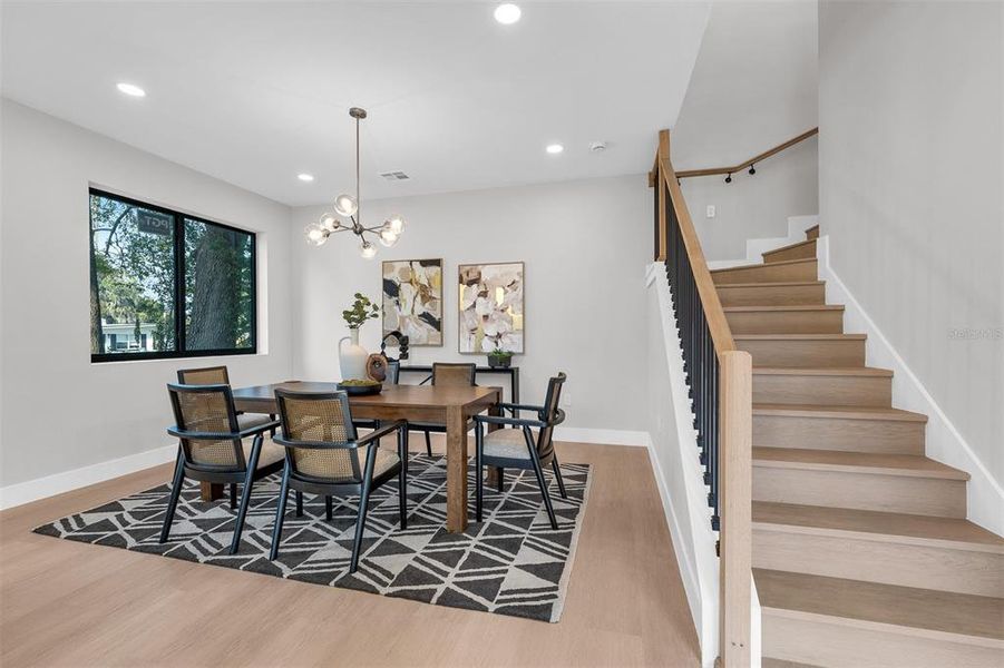 Furnished interior view inside a new home in , Orlando (Image 15).