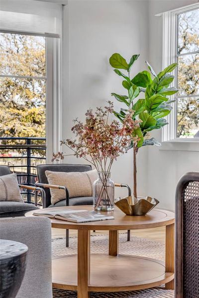 Furnished interior view inside a new home in , Dallas (Image 25).