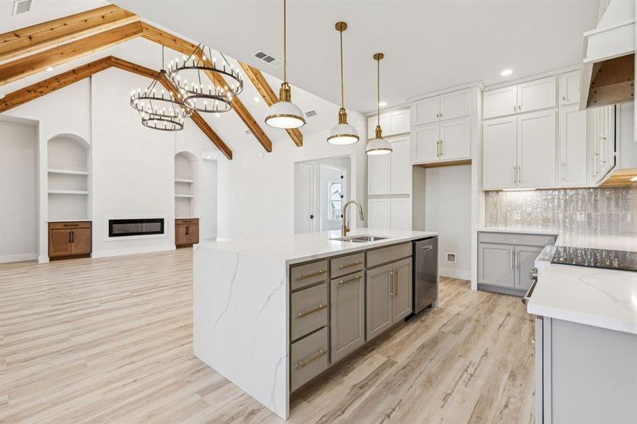 Furnished interior view inside a new home in , Weatherford (Image 17). Furnished interior view inside a new home in , Weatherford (Image 17).