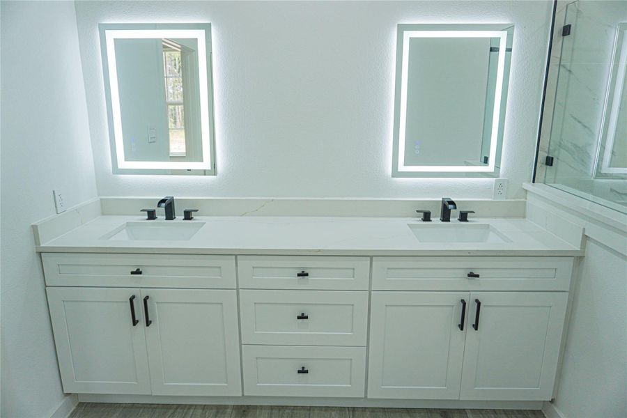Furnished interior view inside a new home in , Cleveland (Image 10).