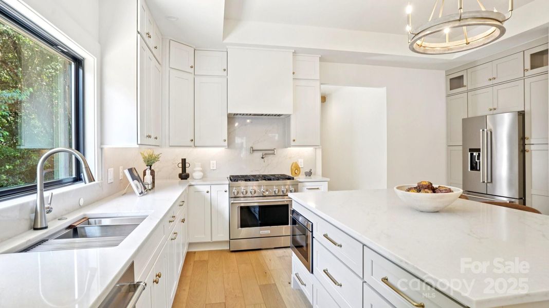 Furnished interior view inside a new home in , Charlotte (Image 35).