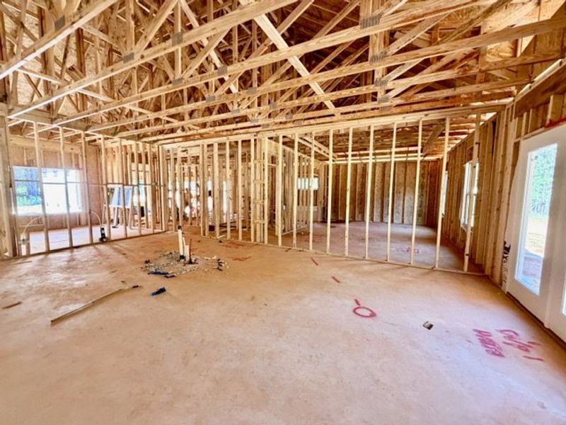 In-progress construction of a new home in Mitchell Farms, LaGrange, GA (Image 4). In-progress construction of a new home in Mitchell Farms, LaGrange, GA (Image 4).