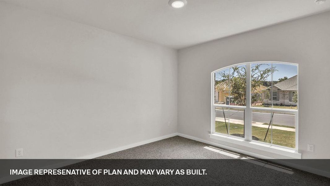 Spacious, unfurnished interior of a new home in Rosenbusch Ranch, Leander (Image 13).