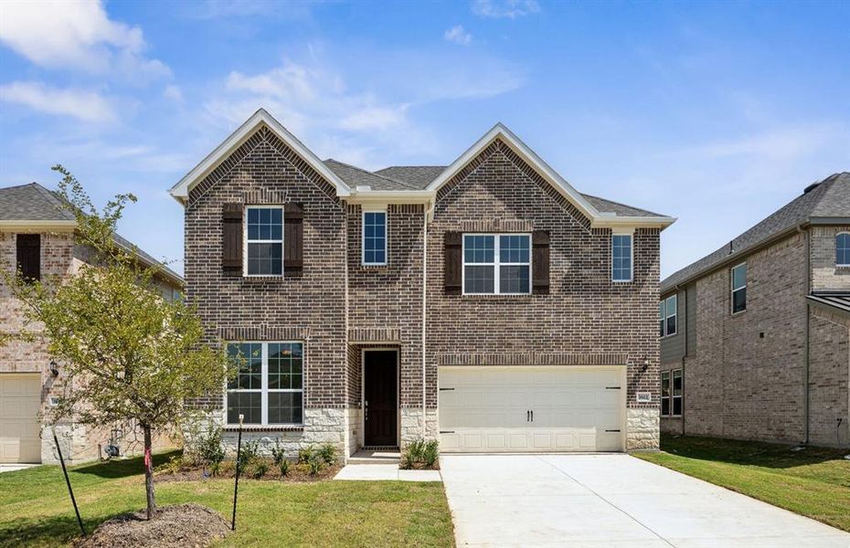 NEW CONSTRUCTION: Beautiful two-story home available at Erwin Farms in McKinney