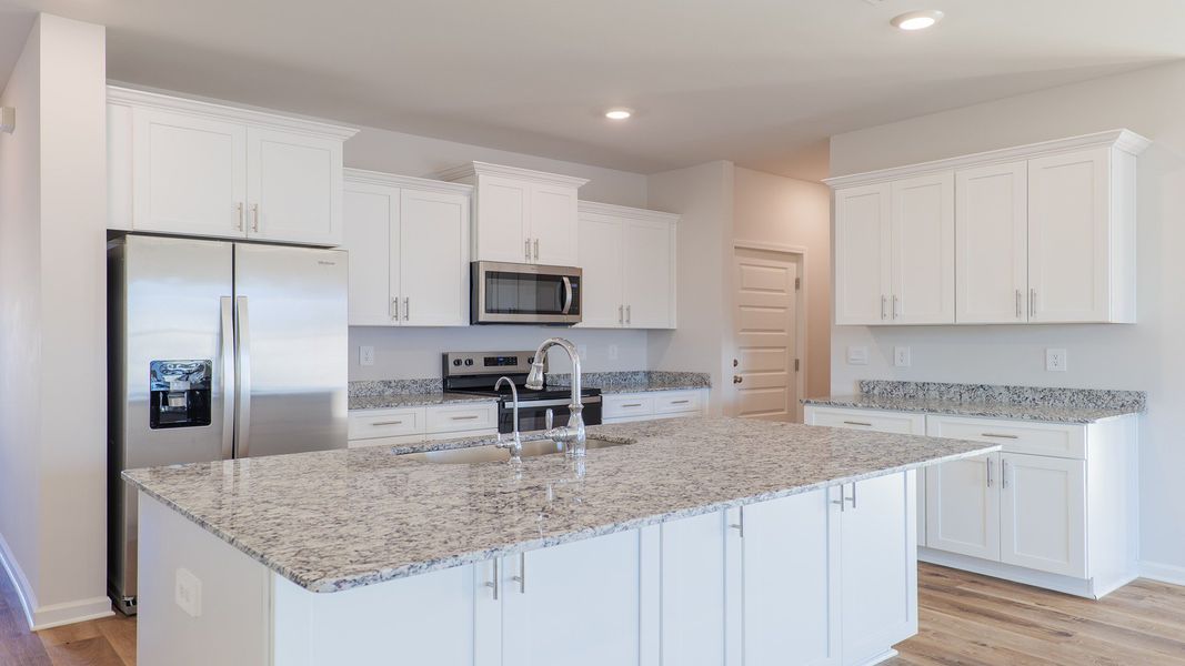 Furnished interior view inside a new home in Greystone, Crawfordville (Image 4). Furnished interior view inside a new home in Greystone, Crawfordville (Image 4).
