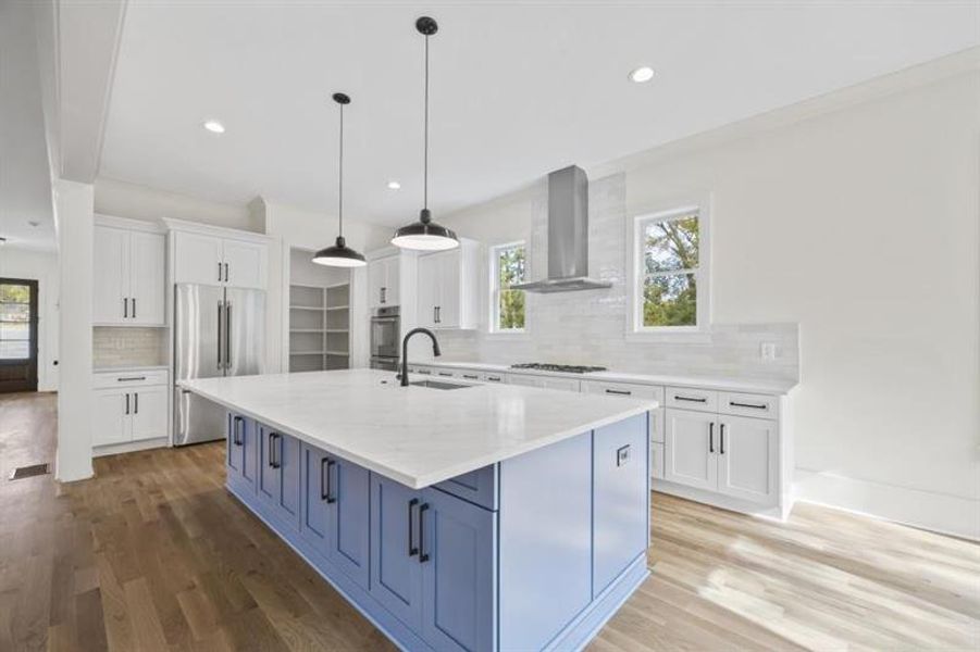 Furnished interior view inside a new home in , Madison (Image 14).