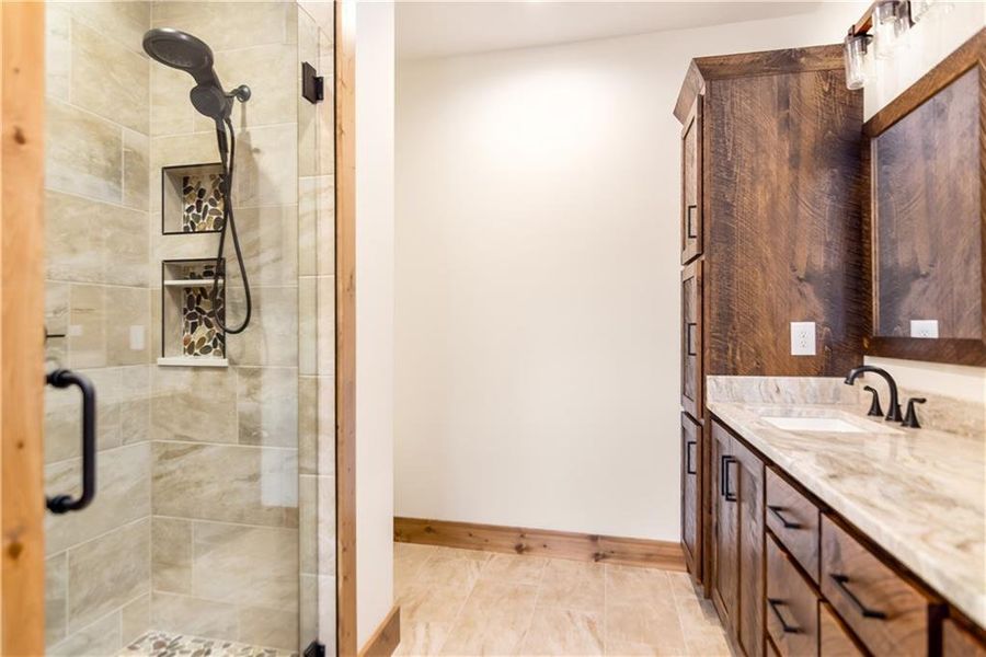 Furnished interior view inside a new home in , Talking Rock (Image 5).