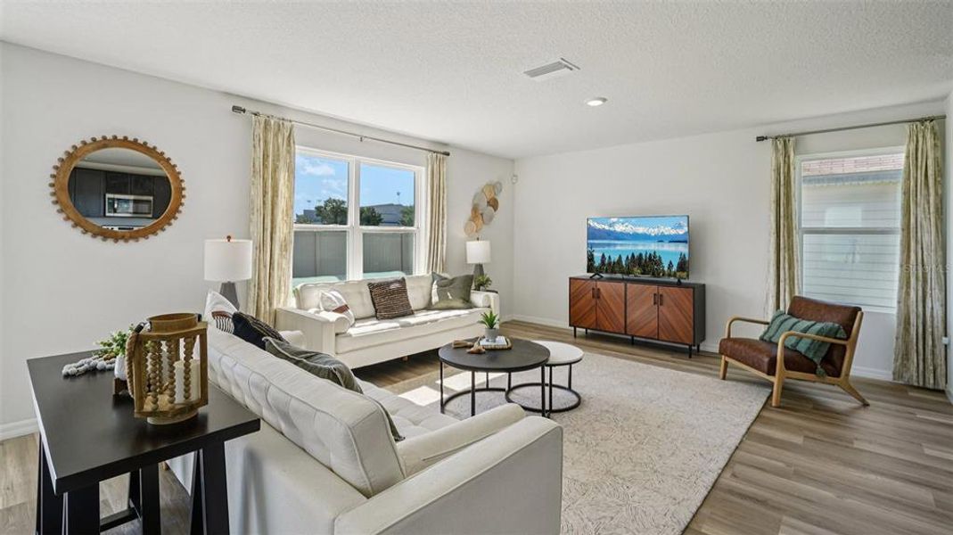 Furnished interior view inside a new home in Avalon Woods, Newberry (Image 14). Furnished interior view inside a new home in Avalon Woods, Newberry (Image 14).