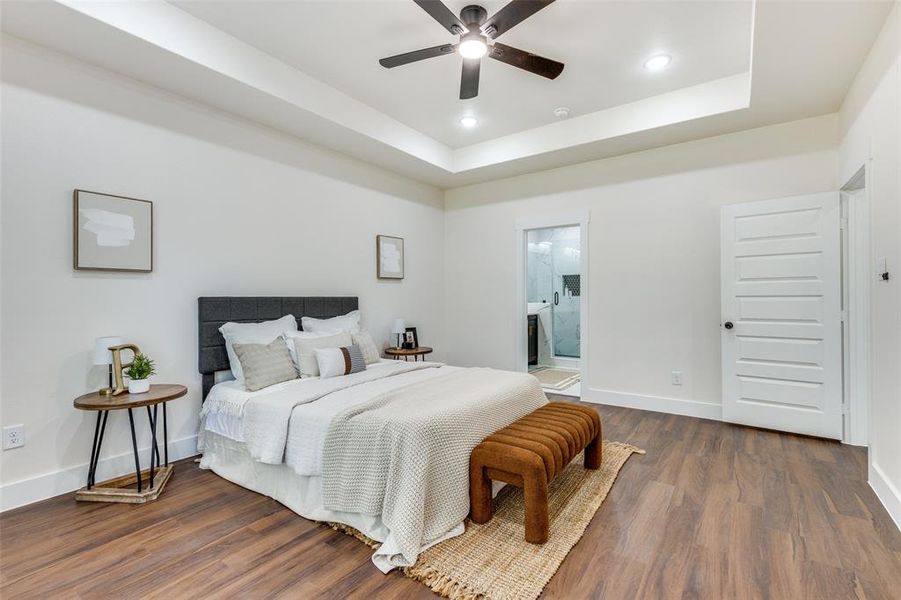Furnished interior view inside a new home in , Fort Worth (Image 10).