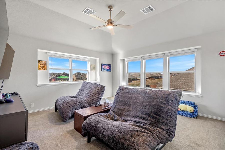 Furnished interior view inside a new home in The Grove, Midlothian (Image 14).