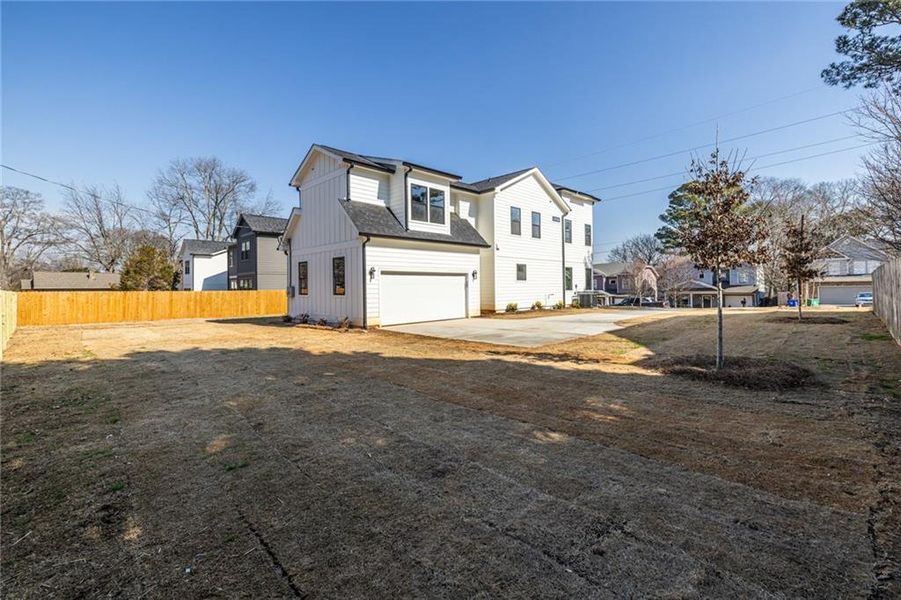 Exterior details and patio area of a home in , Avondale Estates (Image 1). Exterior details and patio area of a home in , Avondale Estates (Image 1).