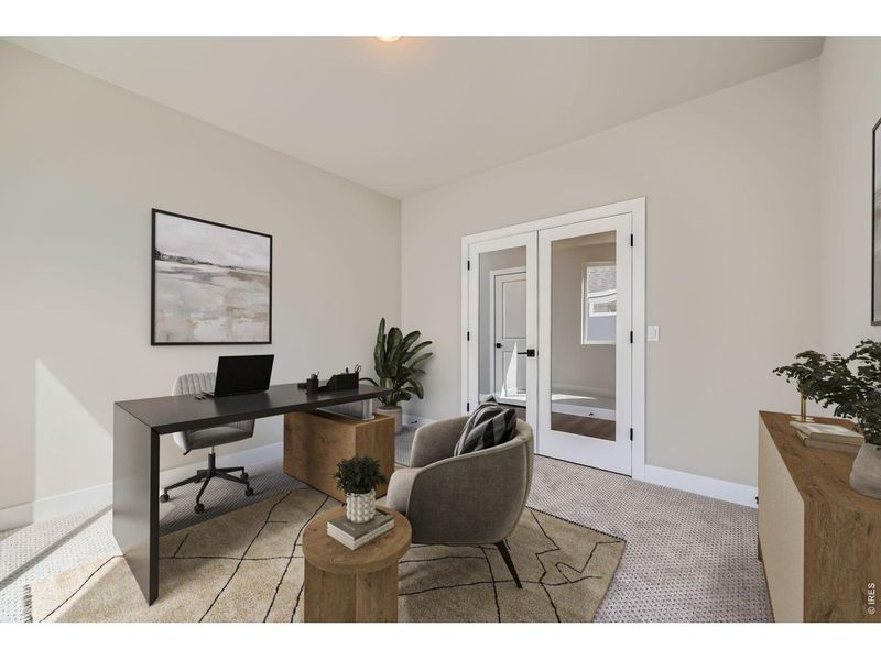 Furnished interior view inside a new home in Farmstead, Berthoud (Image 7).