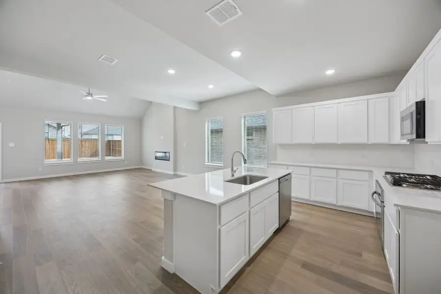Kitchen in the Stanley II home plan by Trophy Signature Homes – REPRESENTATIVE PHOTO Kitchen in the Stanley II home plan by Trophy Signature Homes – REPRESENTATIVE PHOTO