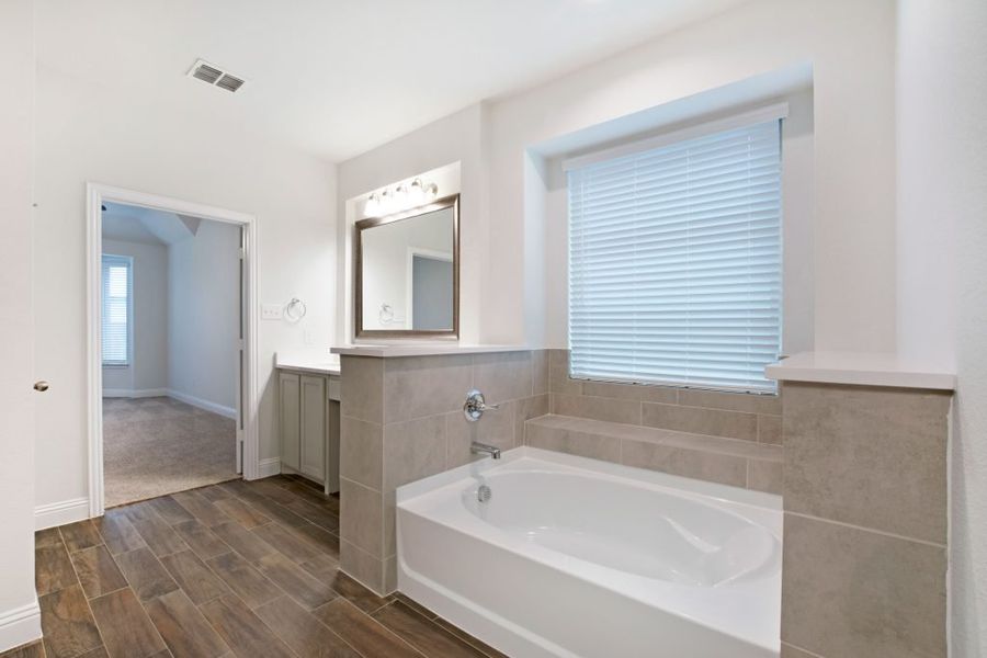 Representative exterior photo of a completed home built from the Preston by Impression Homes in Mercer Meadows, Royse City, TX (Image 15).