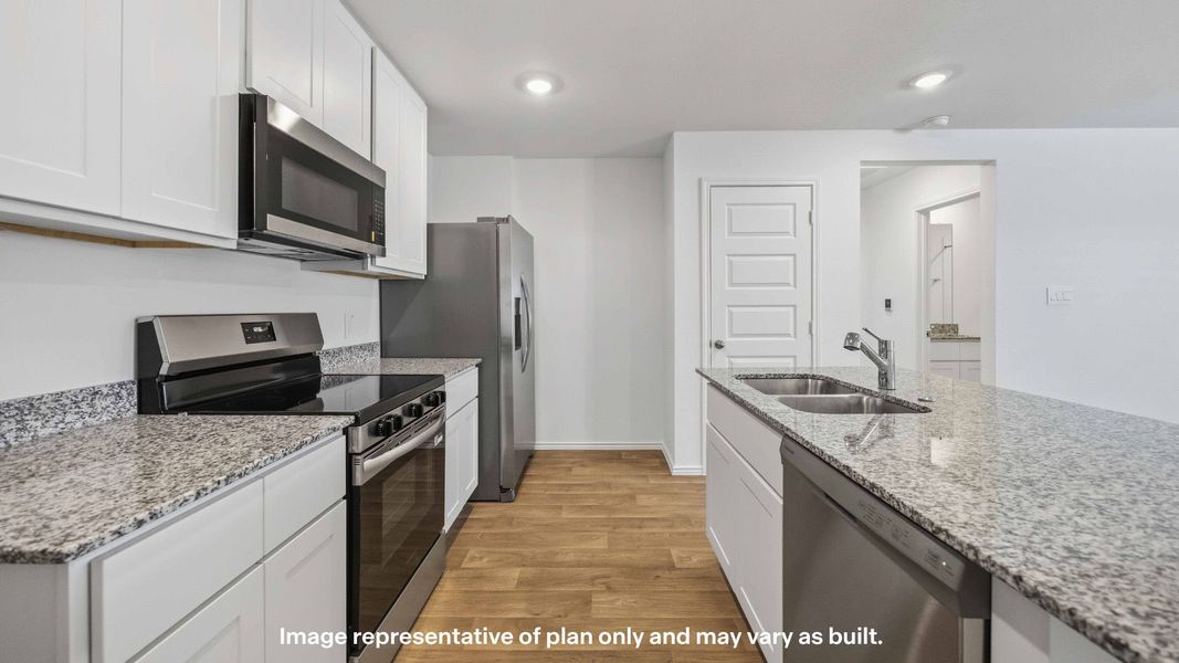 Furnished interior view inside a new home in Terra Vista, Lubbock (Image 6).
