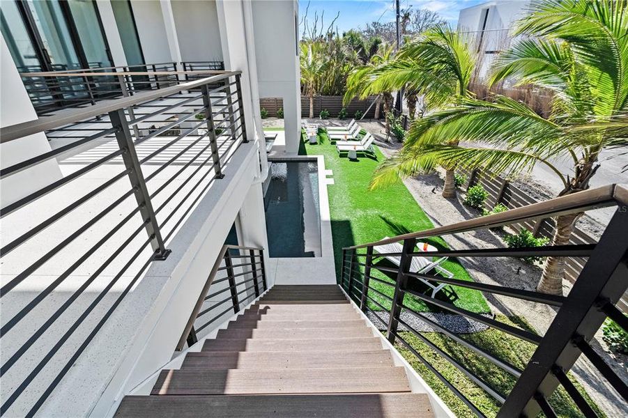 Exterior details and patio area of a home in , Sarasota (Image 27).