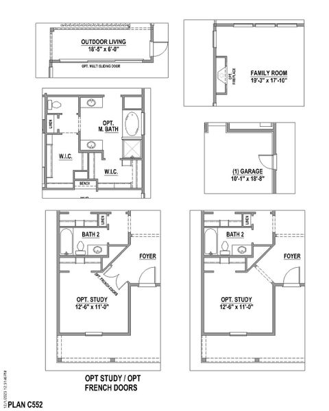 Plan C552 Available Options