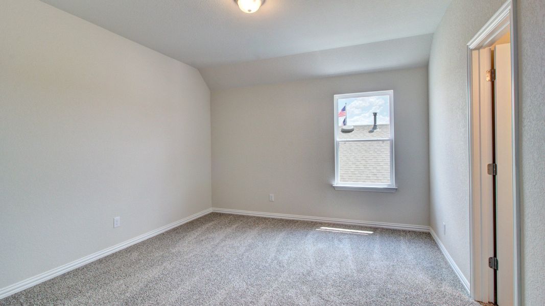 Furnished interior view inside a new home in The Crossvine, Schertz (Image 23).